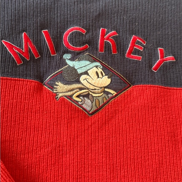 🏔️Vintage Mickey Mouse Ski Lodge Long Sleeve Men’s Shirt - Never Worn Size M - Picture 11 of 14